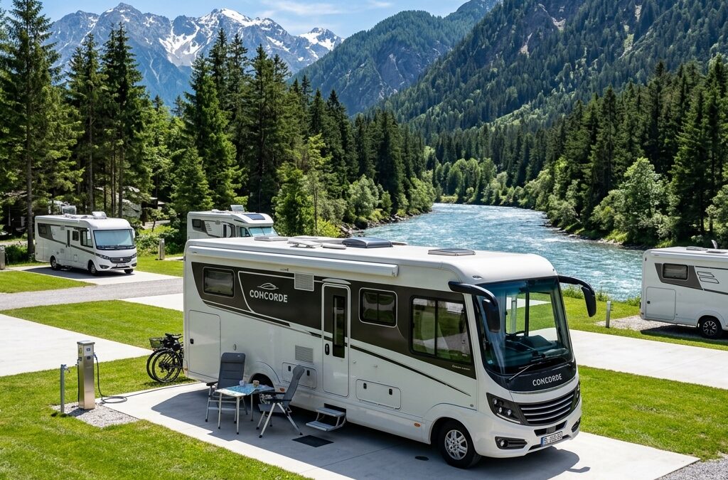 Traumstellplätze für Liner: Entspannt reisen mit dem Concorde Charisma